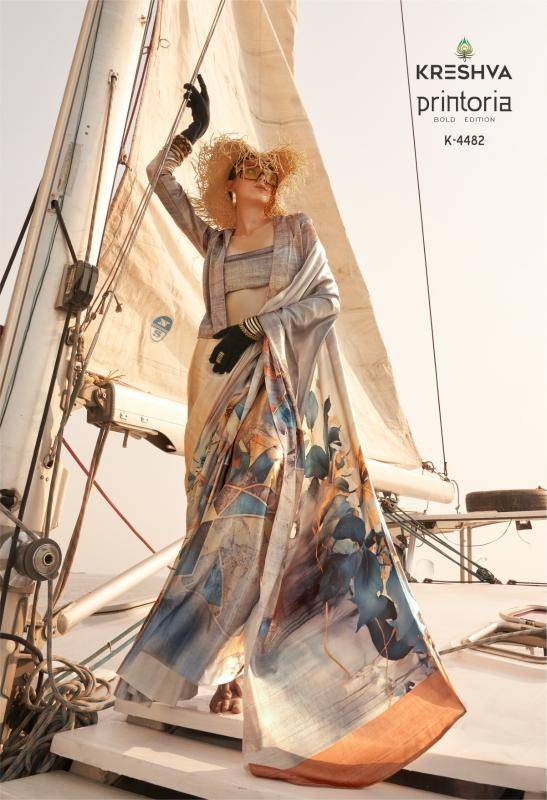 Kreshva printoria korean Designer Sarees in Delhi